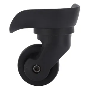 1 Pair A23 Luggage Replacement Wheel Black Mute Swivel Suitcase Luggage Caster Wheels Repair Parts Luggage Accessories