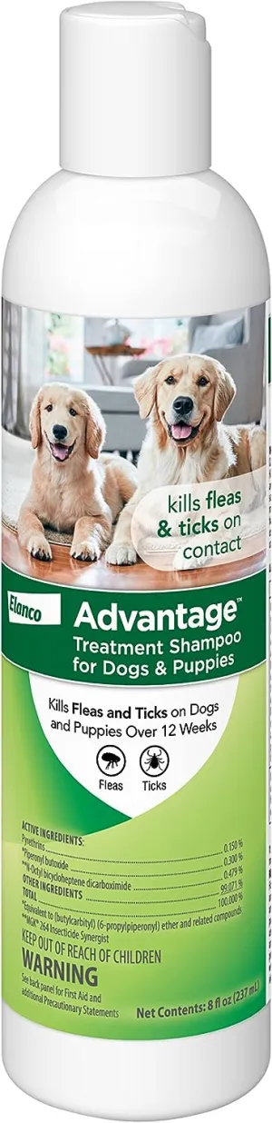 Advantage Treatment Shampoo for Dogs & Puppies