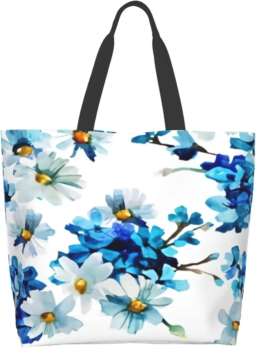 AmerTac Tote Bag Large Women Casual Shoulder Bags Gifts Reusable Waterproof For Weekender Travel Grocery Shopping Outdoor