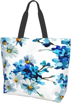 AmerTac Tote Bag Large Women Casual Shoulder Bags Gifts Reusable Waterproof For Weekender Travel Grocery Shopping Outdoor
