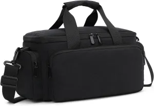 Andoer Camera Bag, 39 x 20 x 18 cm, Waterproof, Shockproof, Black, Nylon, 0.48 kg, 4 Compartments, Includes Shoulder Strap and Dividers, Black