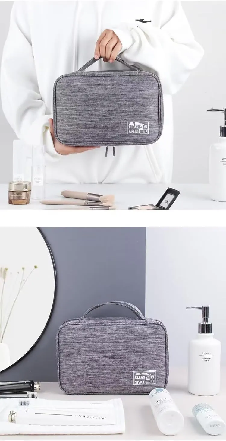 ATOLY Travel Toiletry Bag for Women, Hanging Makeup Cosmetic Bag Travel Organizer for Toiletries Travel Accessories Essential