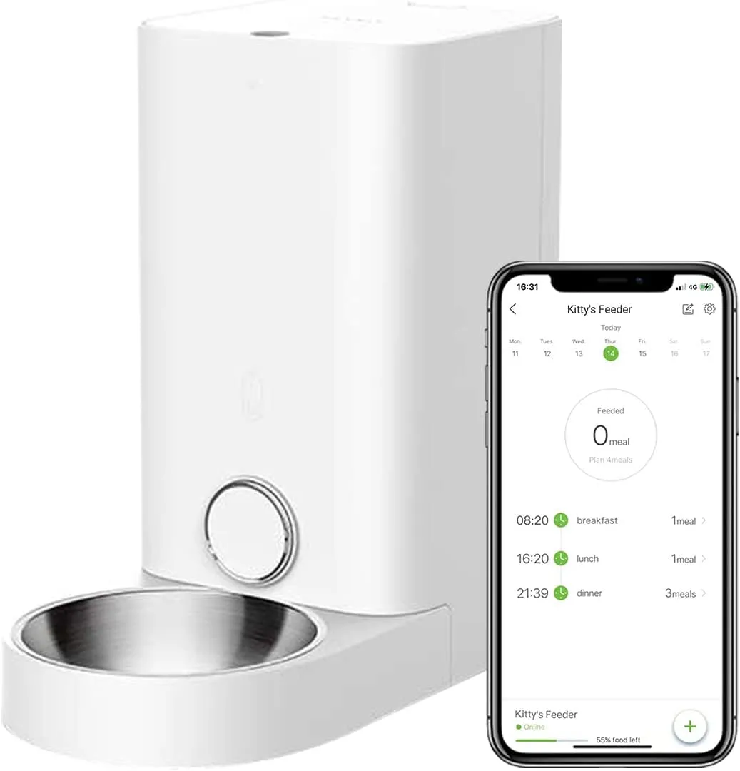 Automatic Pet Feeder with Camera