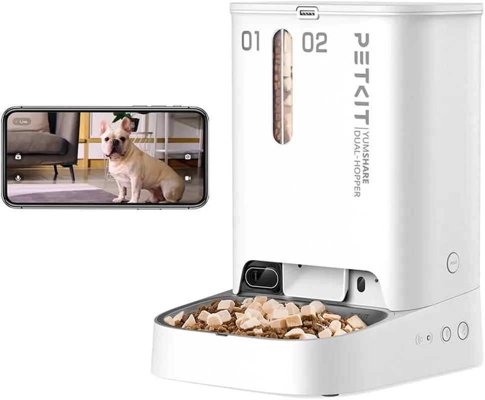 Automatic Pet Feeder with Camera