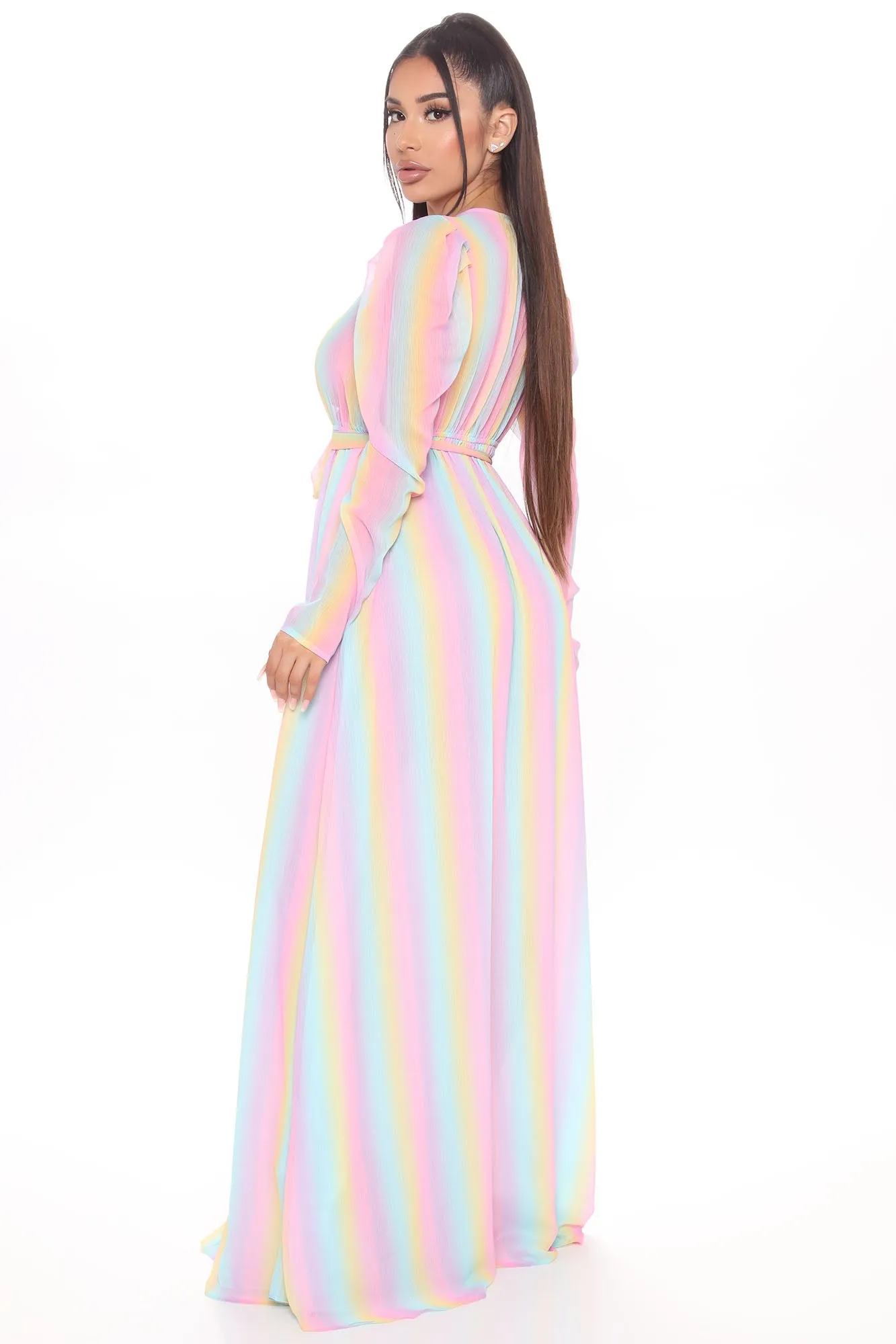 Beach Daydream Swim Cover Up Kimono - Multi Color