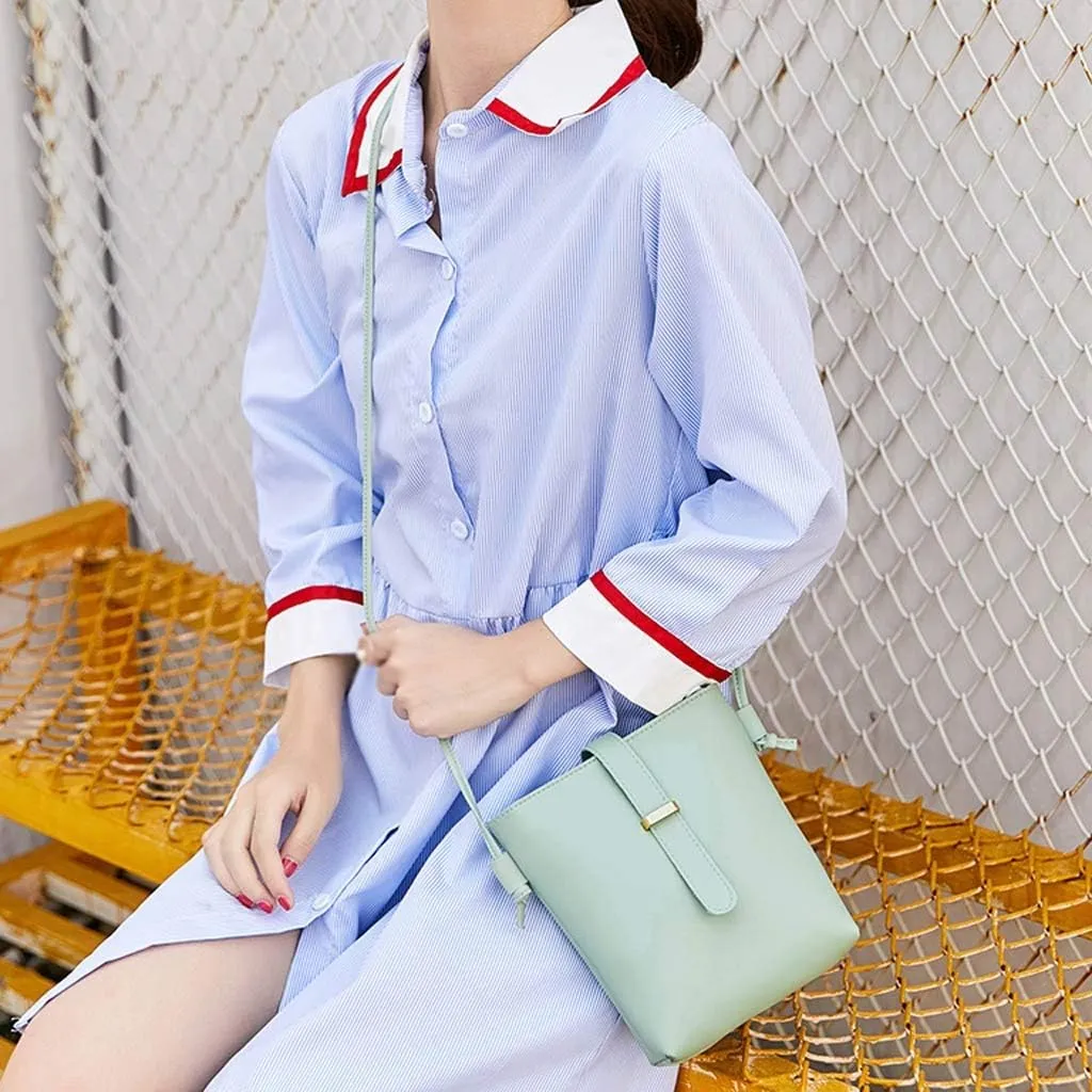 Beach Tote Bag Mini Cell Phone Bags Solid Color Crossbody Handbags Casual Outdoor Walking Shoulder Bag Lightweight