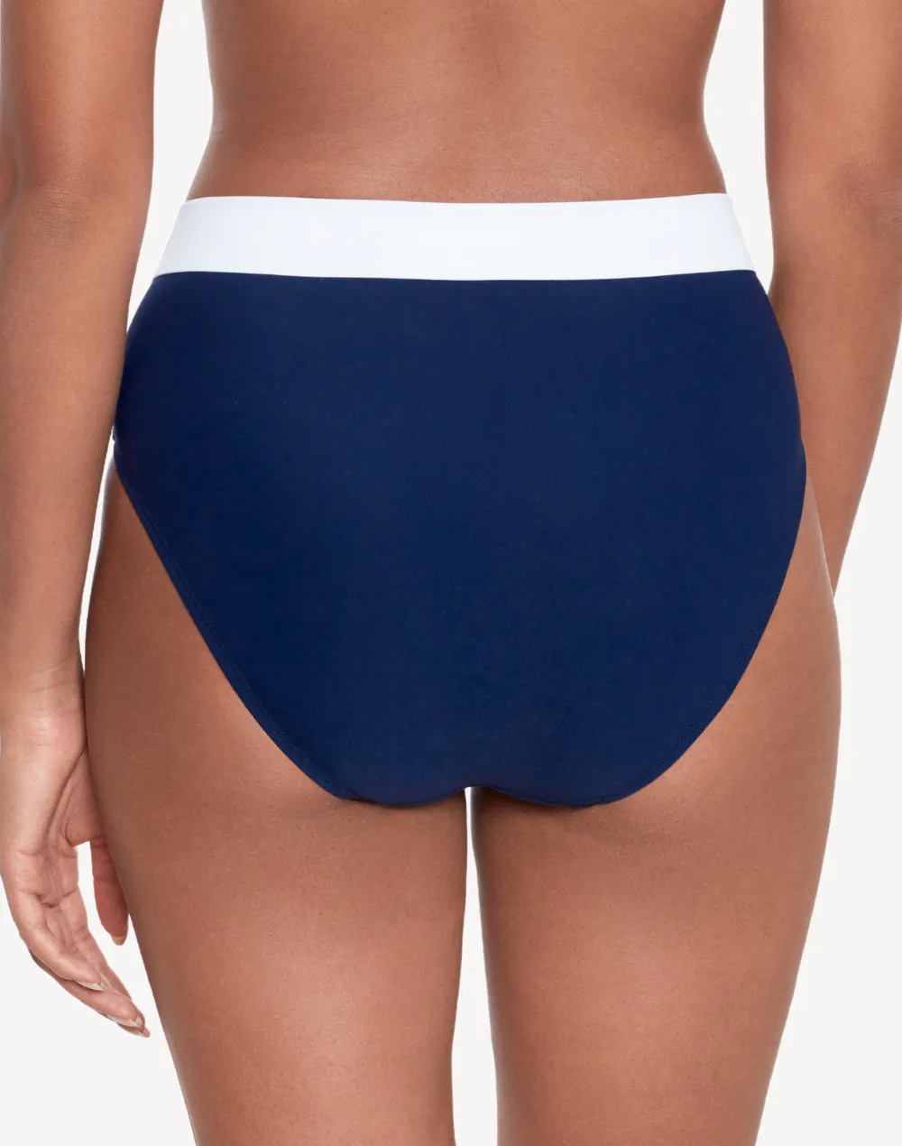 Bel Air Banded High Waist Bikini Bottom