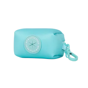 Big & Little Dogs Poop Bag Holder - Aqua