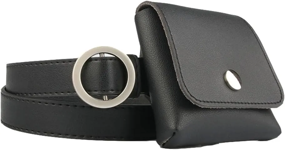 Black Fashion Small Travel Cute Fanny Belt Pack Crossbody Bag Purse Accessories For Kids Teen Girls Women