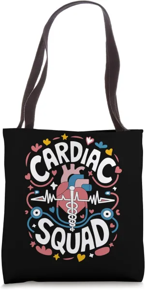 Cardiac Squad, Cardiologist Doctor and Cardiologist Crew Tote Bag