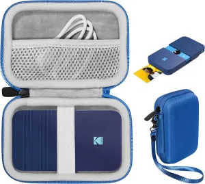 CaseSack Printer case for Kodak Step, Smile, PRINTOMATIC, Kodak Mini Shot Instant Print Digital Camera, Instant Digital Printer, Also for Canon Ivy 2, Ivy CLIQ Series, HP Sprocket 1st/ 2nd