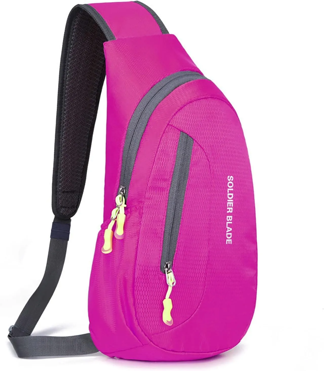 Chest Strap Small Folding Pack for Walking Man Women Outdoor Multifunctional Sling Backpack Fashionable Casual