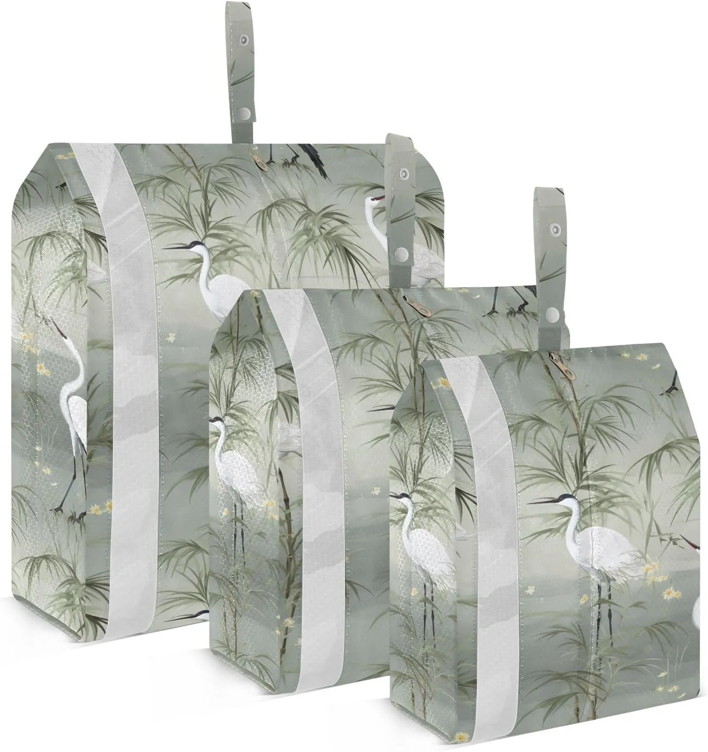 Chinese Birds Packing Cubes for Travel 3 Set Travel Bags Organizer Luggage Accessories for Carry On Suitcases