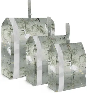 Chinese Birds Packing Cubes for Travel 3 Set Travel Bags Organizer Luggage Accessories for Carry On Suitcases