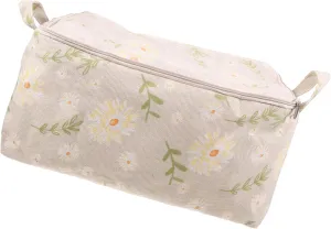 Clothing Storage Bag Large Size Zipper Cotton Material Home Moving Packing Multi-purpose Storage Basket