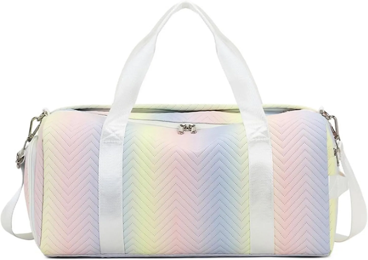 Convertible Suit Travel Bag 17in Foldable Travel Duffel Bag With Shoes Compartment Water Resistant Weekend Bag Gradient hanging garment duffel bag (Color : C, Size : 44 * 21 * 22cm)