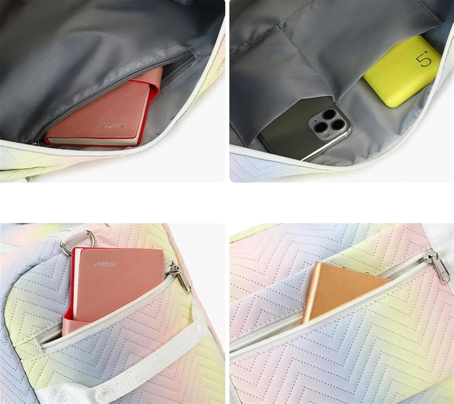 Convertible Suit Travel Bag 17in Foldable Travel Duffel Bag With Shoes Compartment Water Resistant Weekend Bag Gradient hanging garment duffel bag (Color : C, Size : 44 * 21 * 22cm)