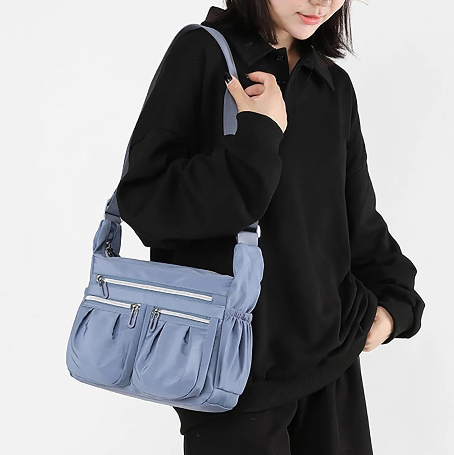 Crossbody Purse for Women Shoulder Handbag For Ladies Roomy Multiple Pockets Bag Women Crossbody Purse Fashion