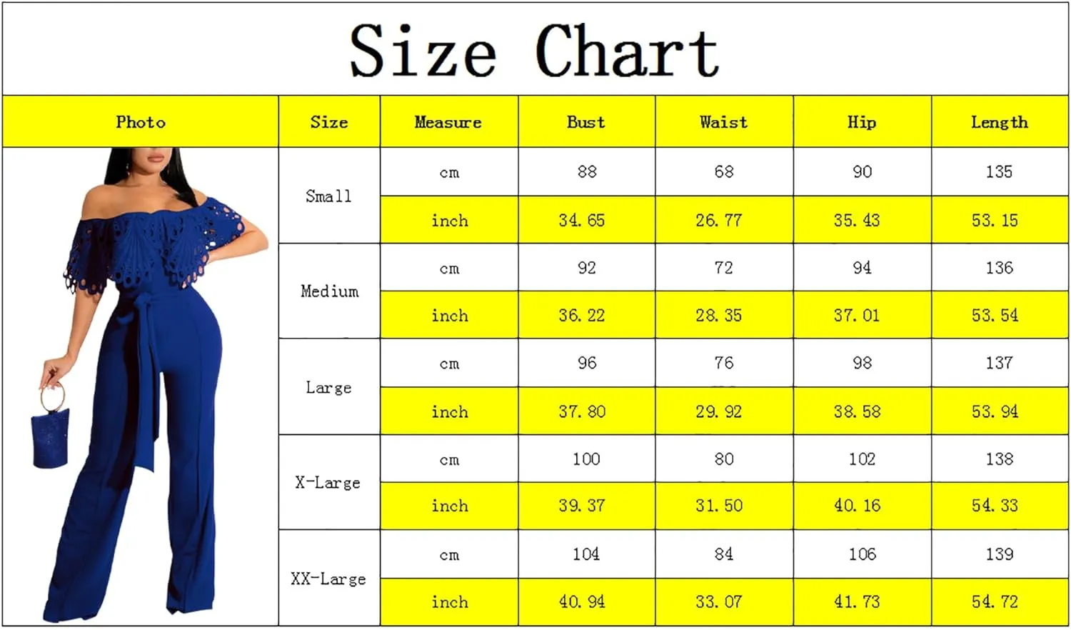 CutieLove Women's Sexy Off Shoulder Solid Jumpsuits Casual Wide Leg Long Pants One Piece Jumpsuits with Belt