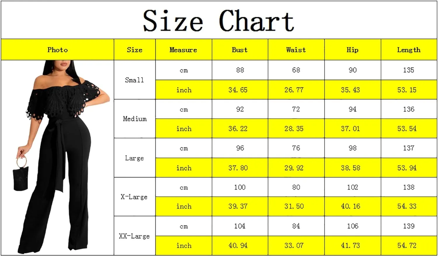 CutieLove Women's Sexy Off Shoulder Solid Jumpsuits Casual Wide Leg Long Pants One Piece Jumpsuits with Belt