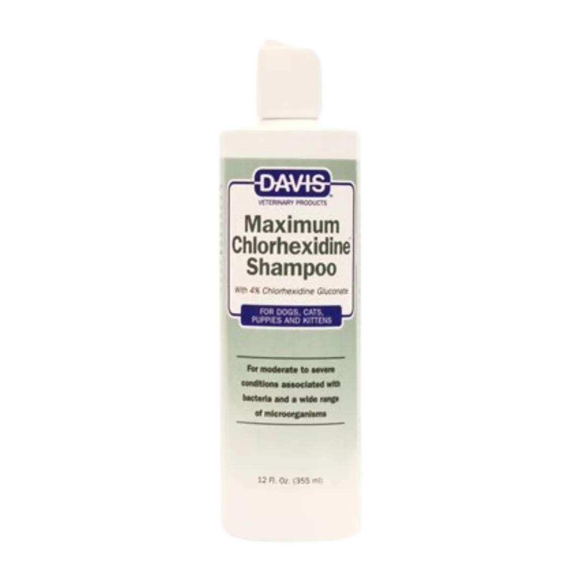 Davis Maximum Chlorhexidine Shampoo - 12 oz