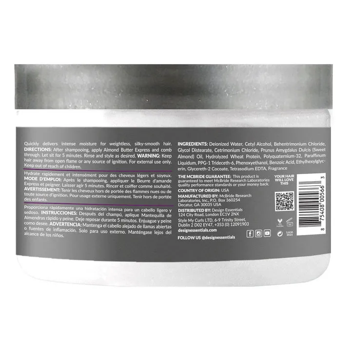 Design Essentials Almond Butter Express Instant Moisturizing Conditioner 11 oz