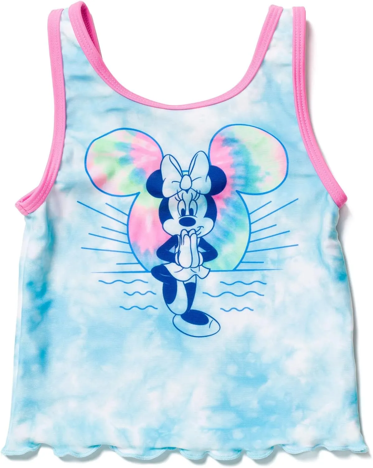 Disney Minnie Mouse Racerback Tankini Top and Bikini Bottom Swim Set Infant to Big Kid