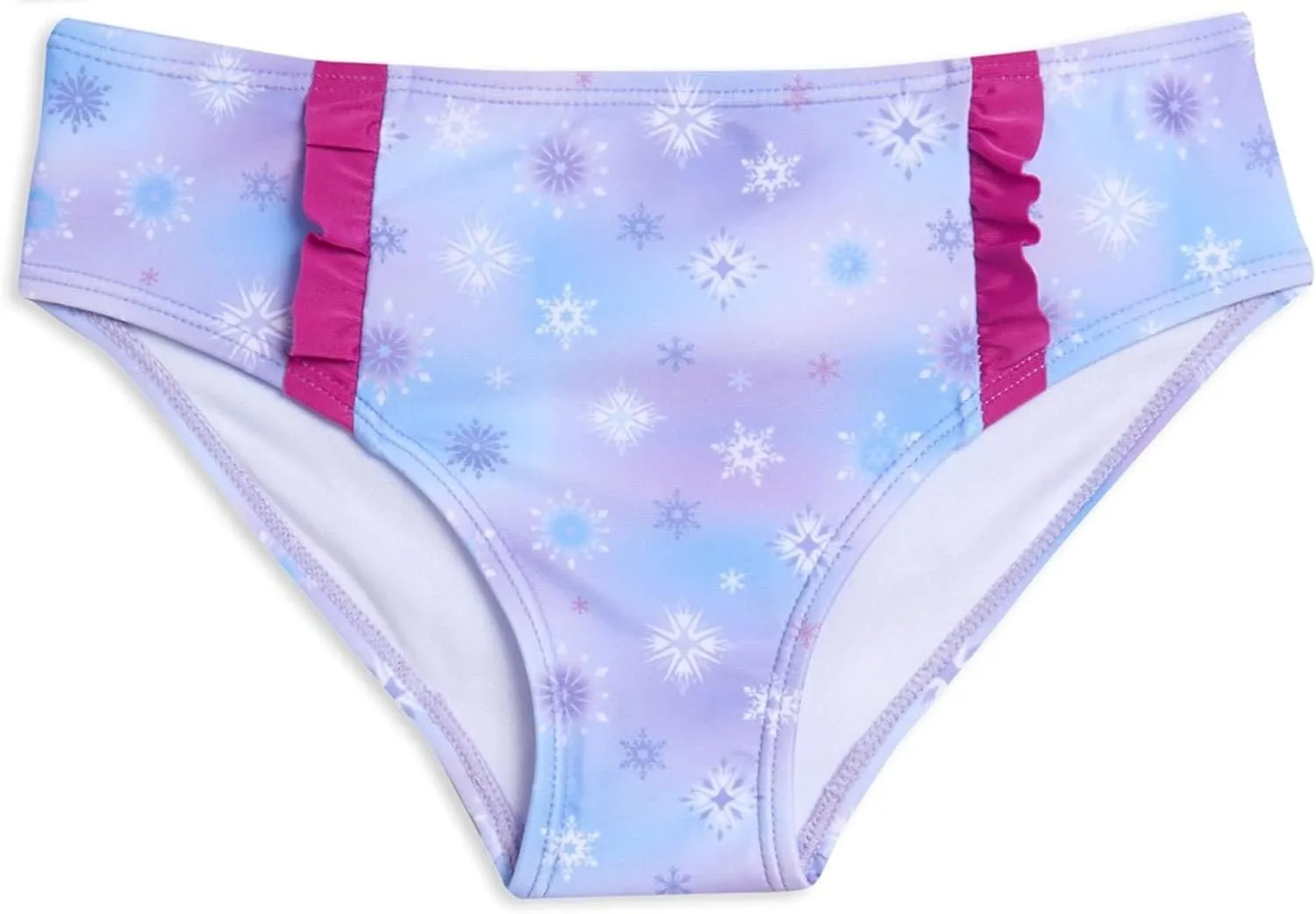 Disney Princess Anna Elsa Girls Tankini Top and Bikini Bottom Swim Set Toddler to Little Kid