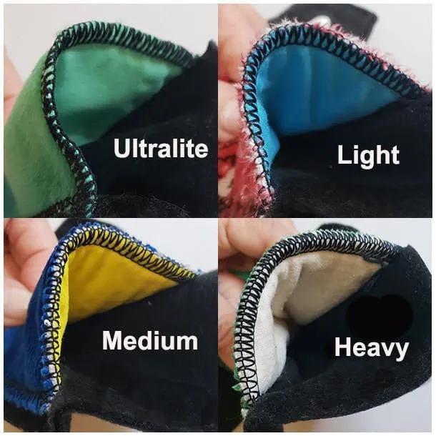 Domino Pads Petite Cloth Menstrual Pad Medium in Minky