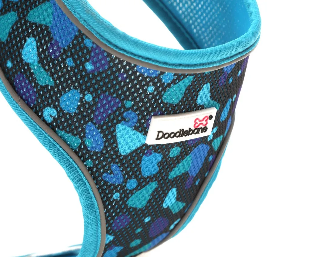 Doodlebone Airmesh Dog Harness - Electric Party