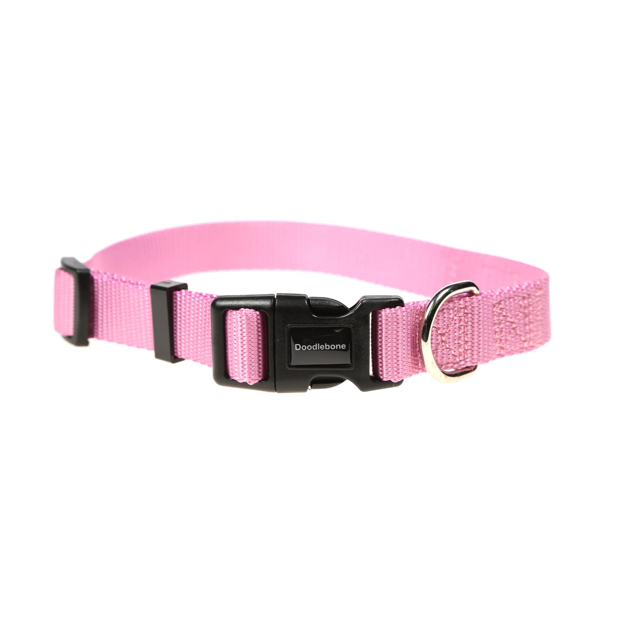 Doodlebone Originals Airmesh Bundle Set Dog Lead, Collar & Harness Blush Light Pink