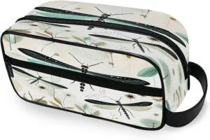 Dragonflies Travel Toiletry Bag for Women Men, Hanging Cosmetic Bag, Water Resistant Shaving Bag for Toiletries Accessories