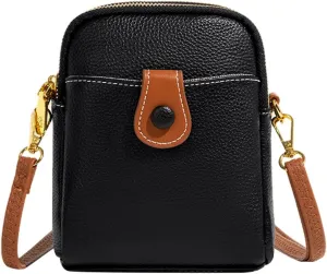 Fashion Unisex Large Capacity Bag Fashion Portable Shoulder Bags Messenger Bags Shoulder Bag for Women (Black, One Size)