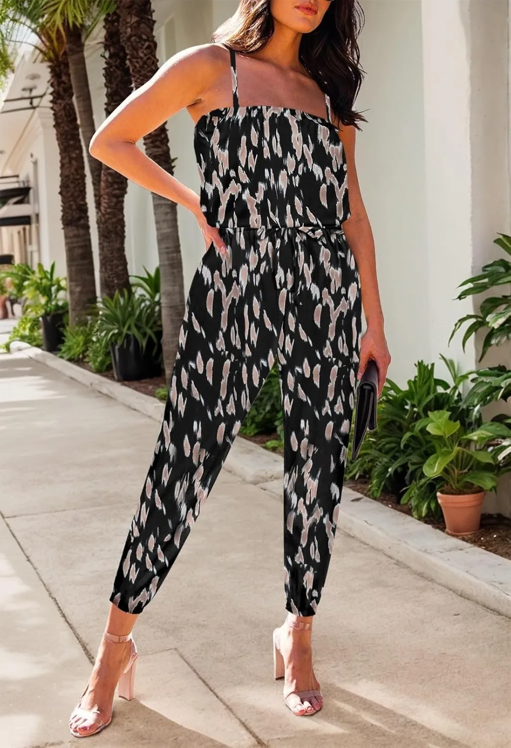 Fixmatti Women Tube Top Romper Strapless Bandeau Cold Shoulder Jumpsuit Outfits