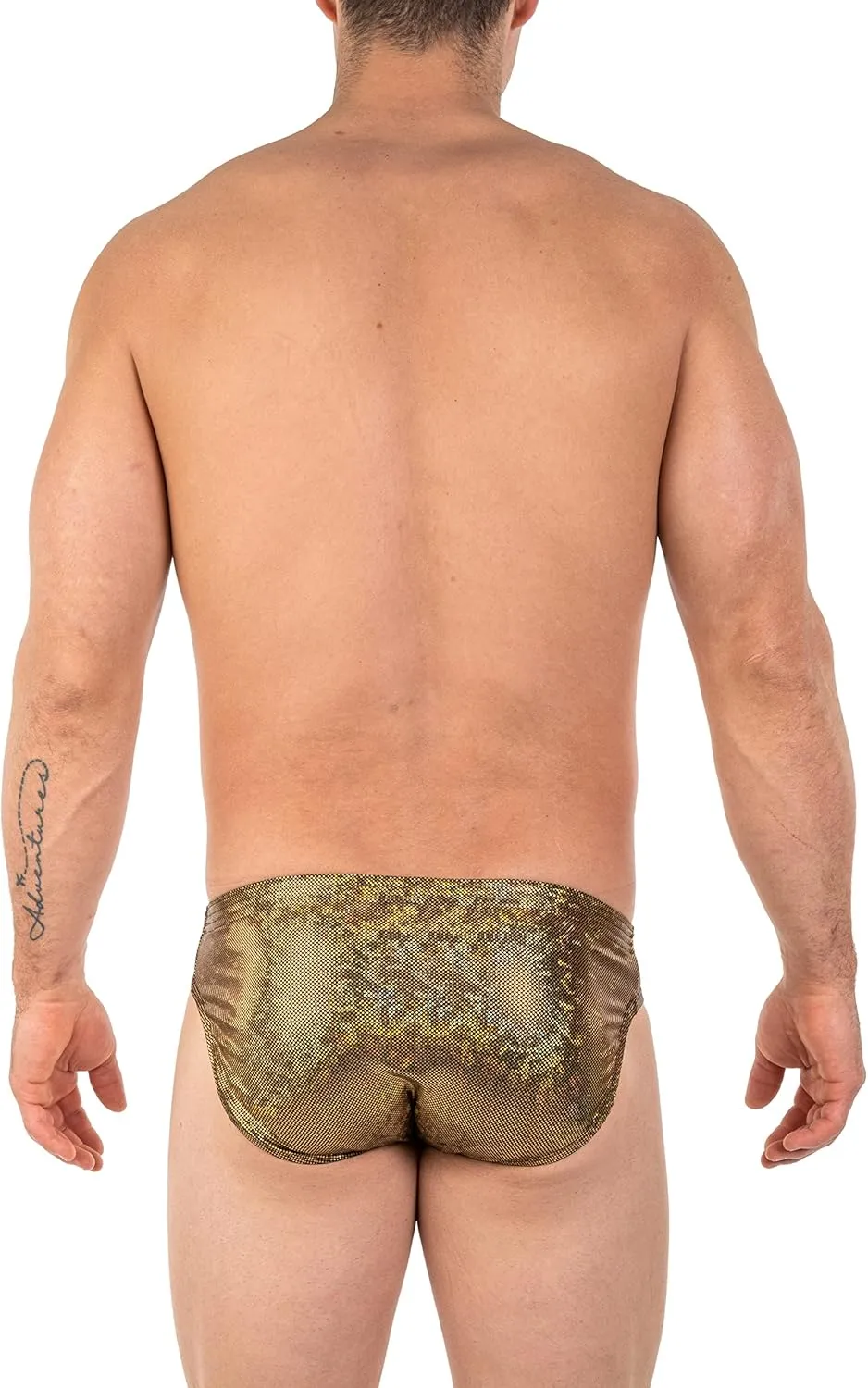 Gary Majdell Sport Mens Print Contour Pouch Bikini Swimsuit