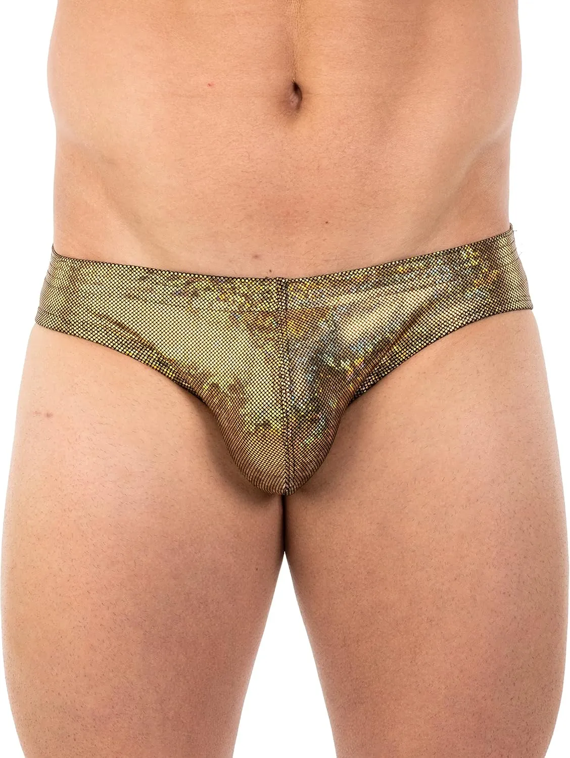 Gary Majdell Sport Mens Print Contour Pouch Bikini Swimsuit