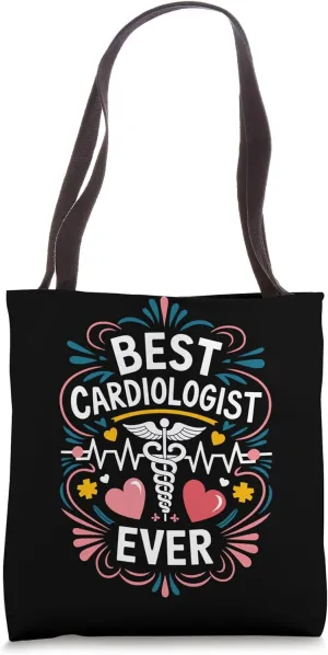 Heart Surgeon Cardiology and Cardiologist for Heart Doctor Tote Bag