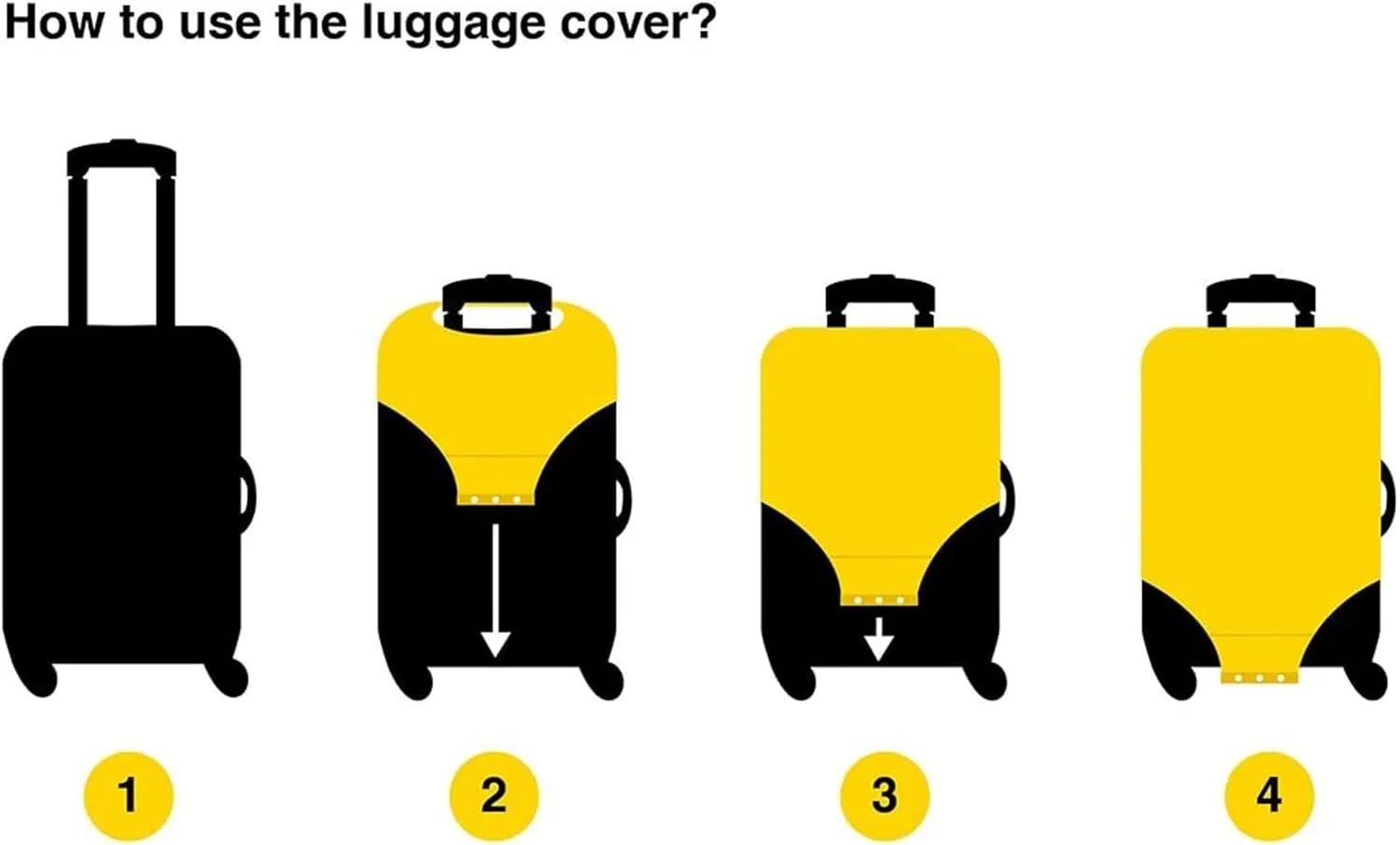 Joisal Marble Purple Gold Luggage Cover Protector Scratch-Resistant Luggage Identifiers for Suitcases Unique, Travel Accessories