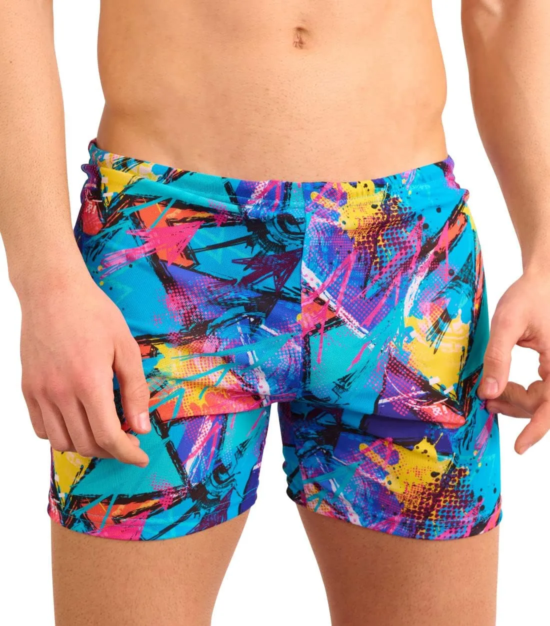 Kiniki Men's Tan Through Swim Shorts (5th Generation)