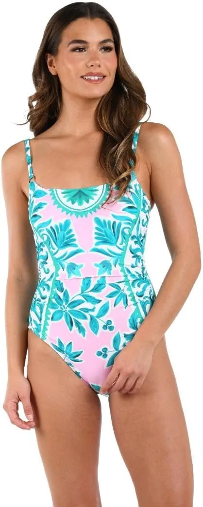 La Blanca Women's One Piece Swimsuit Lingerie Tummy Control Bathing Suit