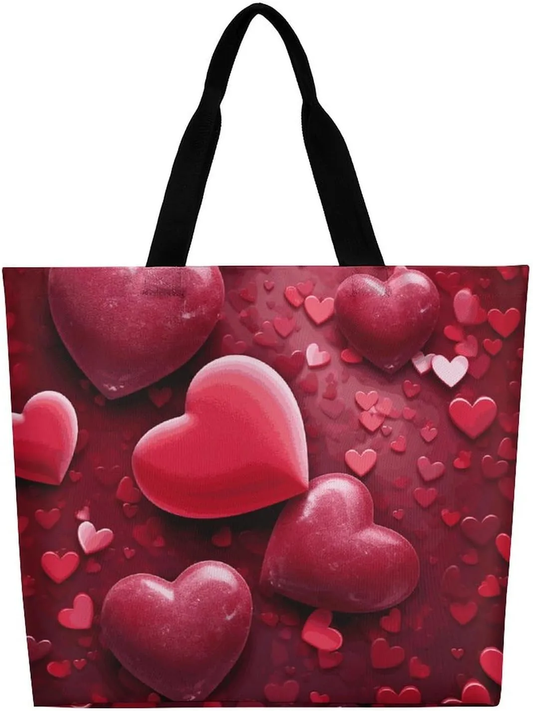 Large Capacity Shopping Bag Shells And Sand Canvas Grocery Bags Foldable Tote Bag