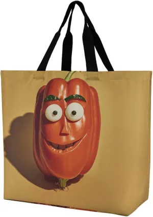 Large Capacity Shopping Bag Vintage Aesthetic Raven Illustration Canvas Grocery Bags Foldable Tote Bag