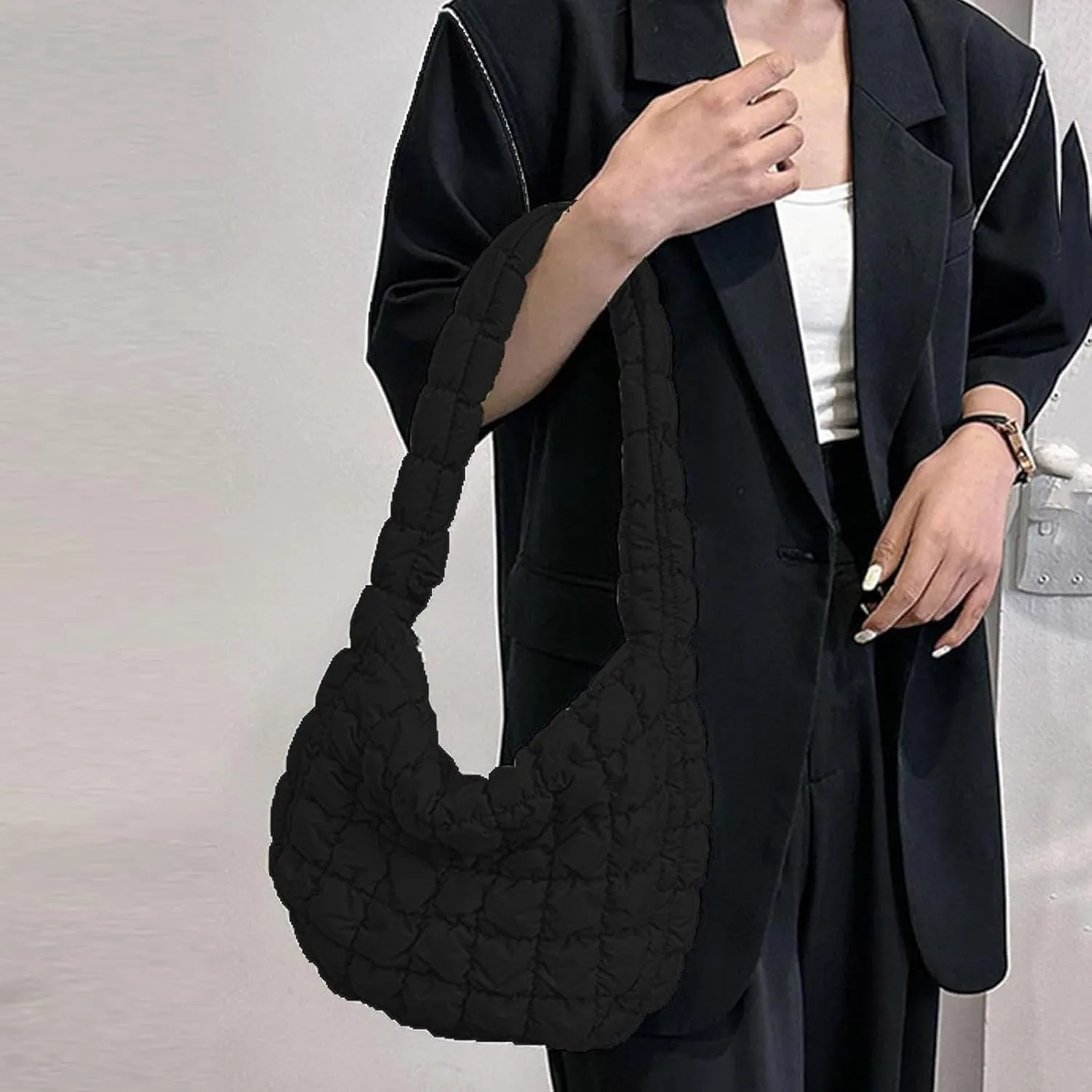 Large Messenger Bag Bag Tote Quilted Tote Puffy Crossbody Quilted Crossbody Bags For Women