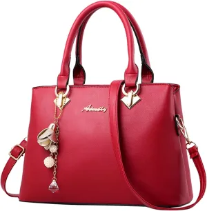 Leather Purses Shoulder Bag Womens Tote Bag Fashion Handbags Ladies Purse Satchel Shoulder Bags Tote Leather For