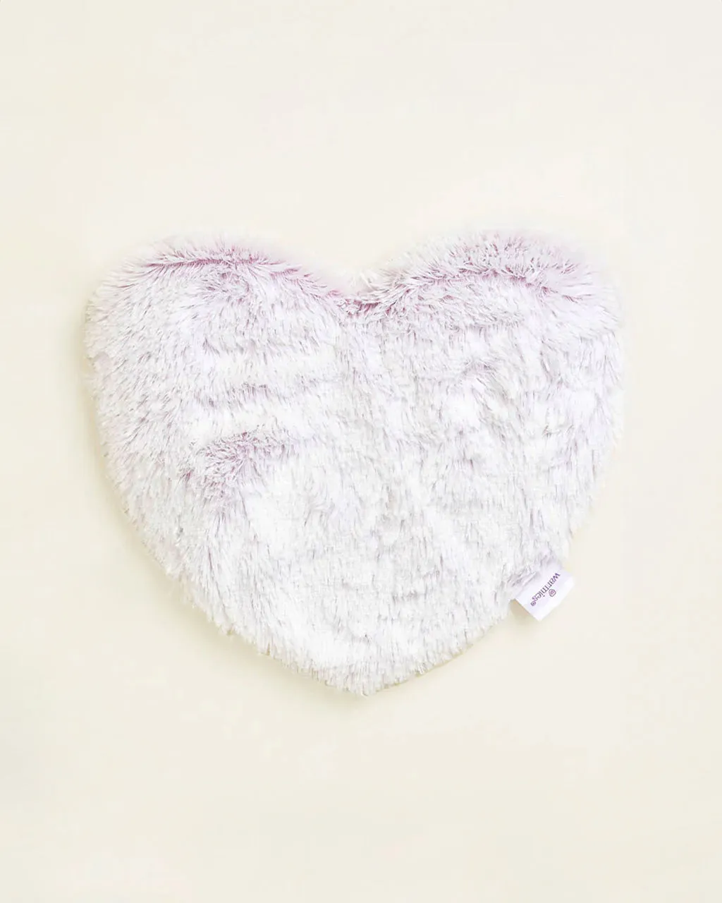 Marshmallow Lavender Warmies Heart Heat Pad