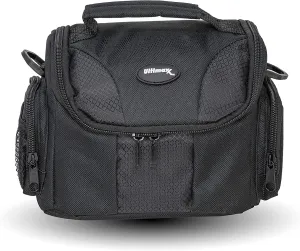 Medium Soft Padded Digital SLR Camera Travel Case/Bag with Clip-on Detachable and Adjustable Strap for Canon, Nikon, Sony, Pentax, Sigma, Fujifilm, Olympus, Panasonic & Samsung Digital Cameras