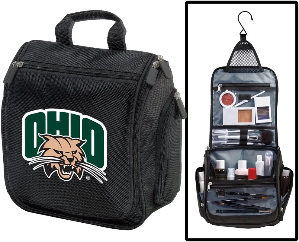 Ohio University Toiletry Bags Or Hanging Ohio Bobcats Shaving Kits