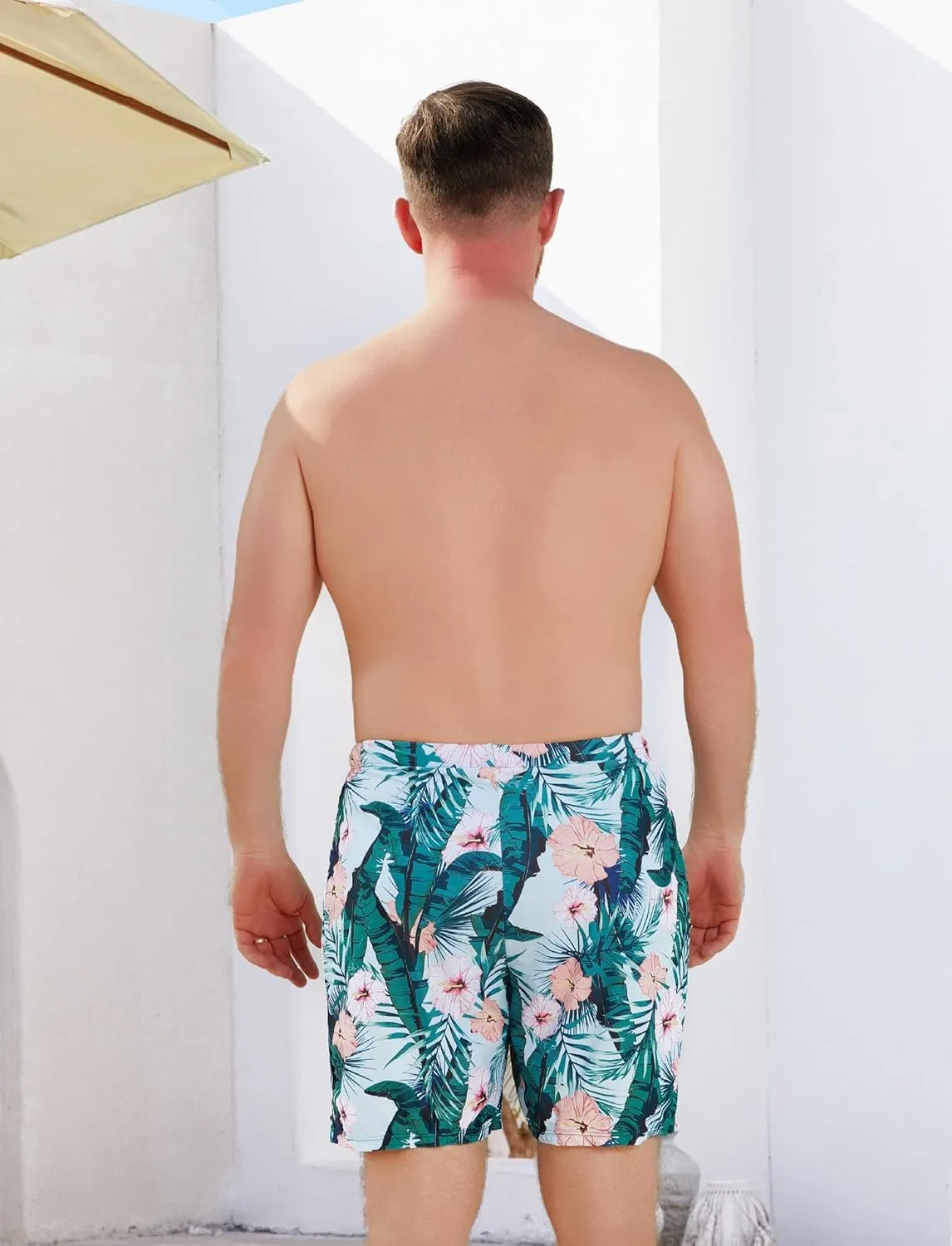 PATPAT Family Matching Swimwear Floral Print Sleeveless Ruffled One Piece Bathing Suits