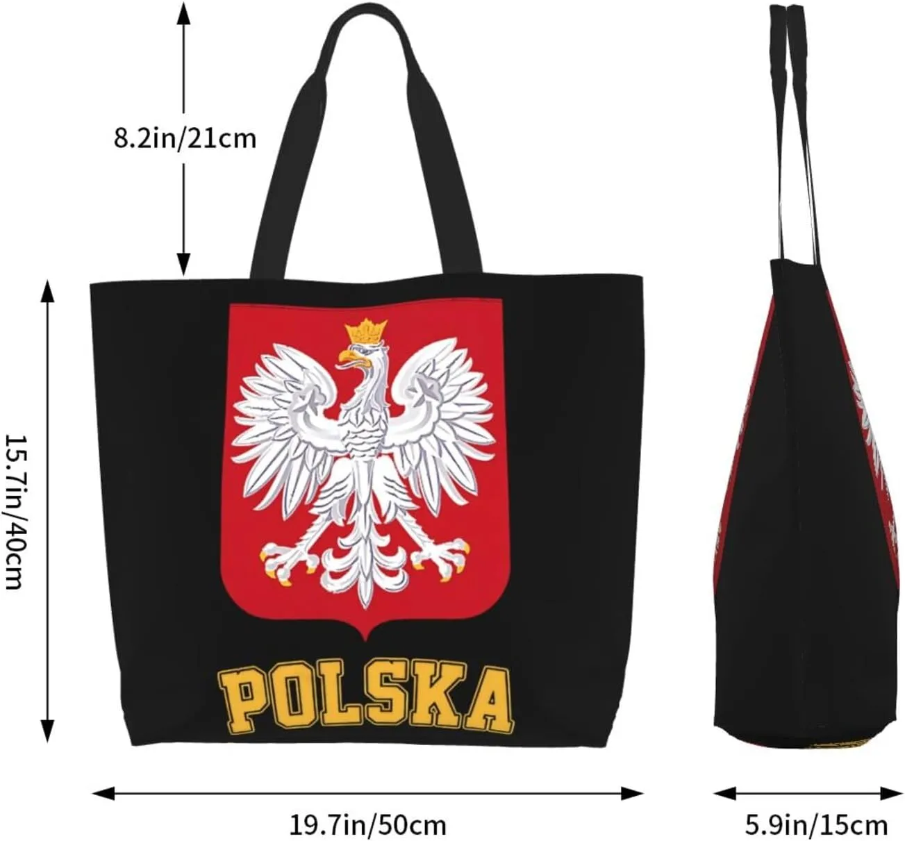 Puerto Rican American Flag Women's Tote Bag Large Capacity Single Shoulder Bags Handbag for Shopping Work