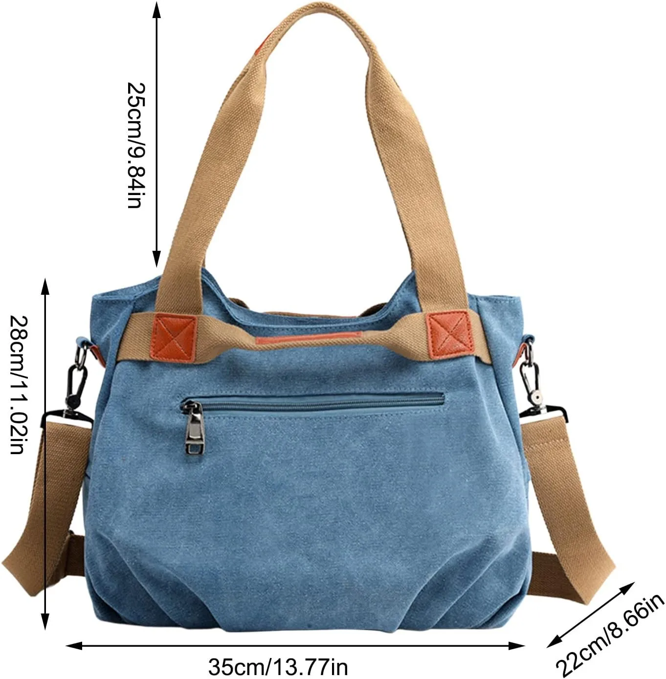 Retro Fashion One Shoulder Crossbody Women's Bag Large Capacity Fashion Handbag Women's Simple Mens Leather (One Size)